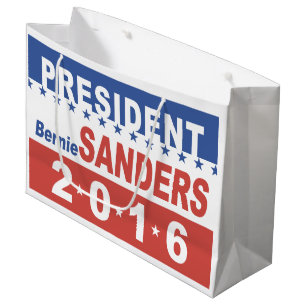 Bernie Sanders for President Large Gift Bag