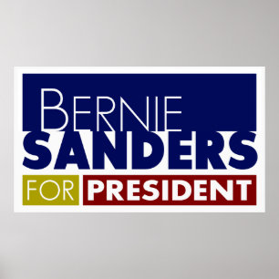 Bernie Sanders for President Poster V1