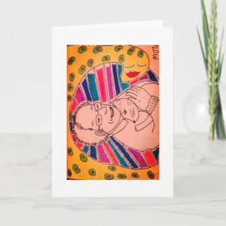 Bernie Sanders greeting card (blank)