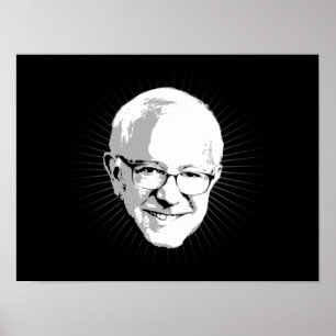 Bernie Sanders - Halo Effect -  Political Humour Poster