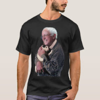 Bernie Sanders Hugging Cat Shirt Cute Animal Lover