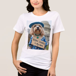 Bernie Sanders is My Hero T-Shirt Tri-Blend Shirt