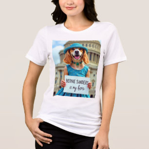 Bernie Sanders is my hero Tri-Blend Shirt