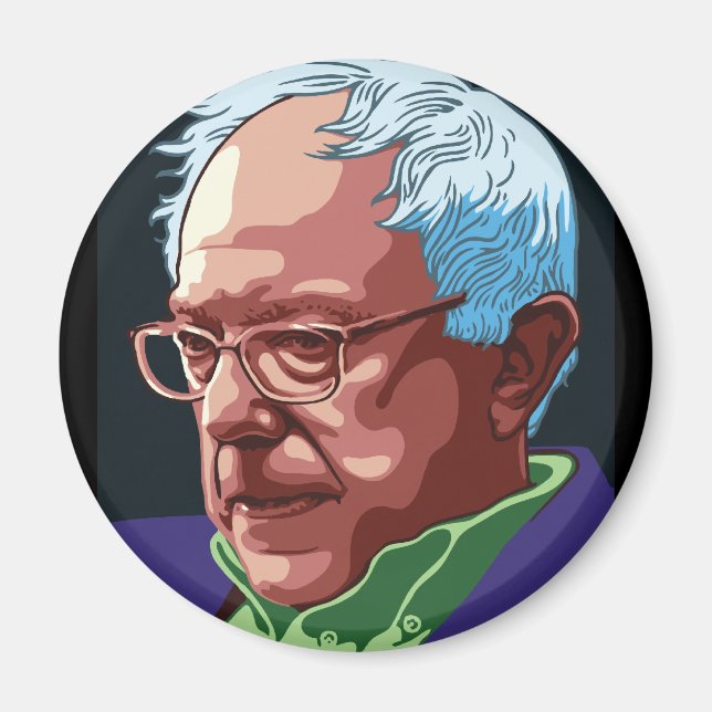 Bernie Sanders Magnet (Front)