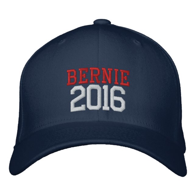 Bernie Sanders President in 2016 Embroidered Hat (Front)