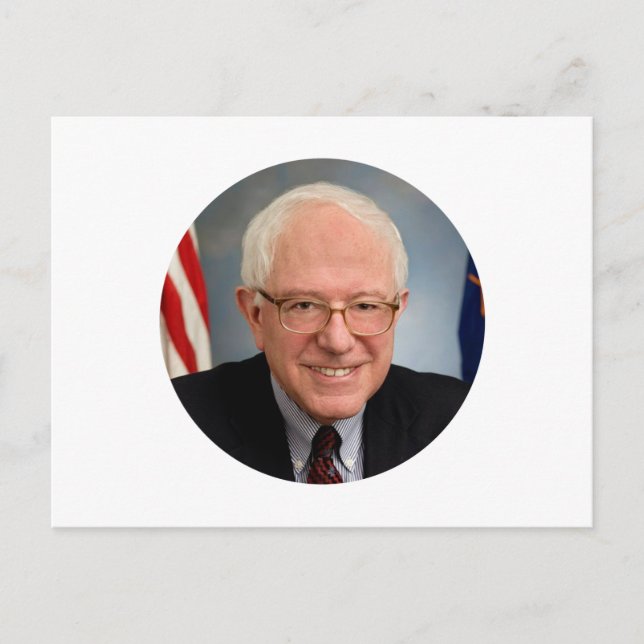 bernie sanders president postcard (Front)