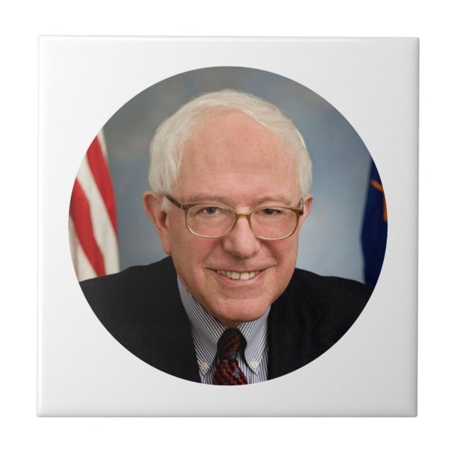 bernie sanders president tile (Front)