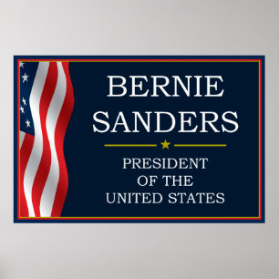 Bernie Sanders President V3 Poster
