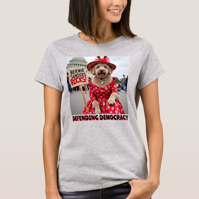 Bernie Sanders Rocks T-Shirt (Front)