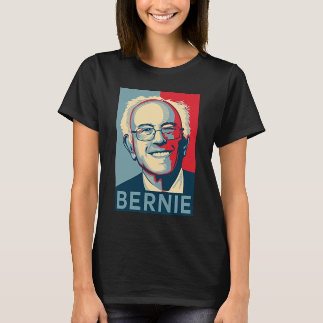 Bernie Sanders Shirt | Hope Portrait Women's (Front)