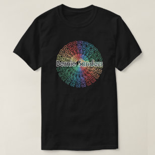 Bernie Sanders Shirt v.4   Retro Circle Colorburst