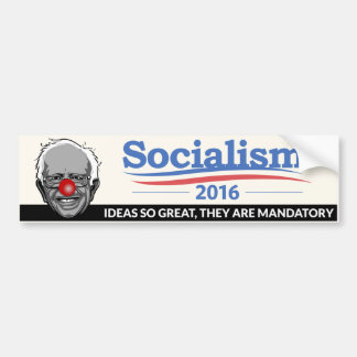 Bernie Sanders - Socialism Bumper Sticker
