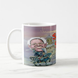 Bernie Sanders Taxing the Billionaire Beast Coffee Mug