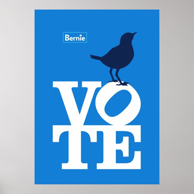 Bernie Sanders "Vote" Poster (Front)