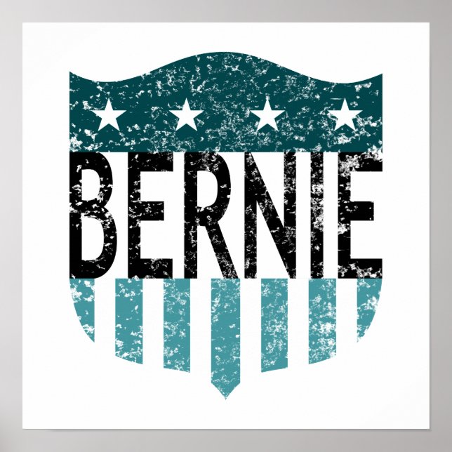 BERNIE stars and stripes Poster (Front)