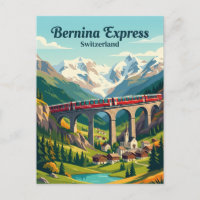 Bernina Express, Swiss Alps Switzerland