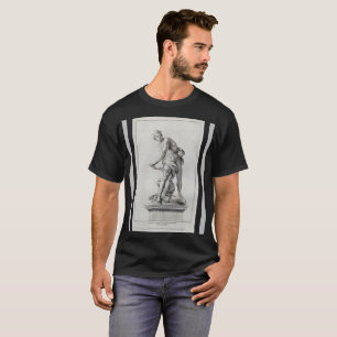 Bernini's David in an engraving by Nicolas Dorigny T-Shirt