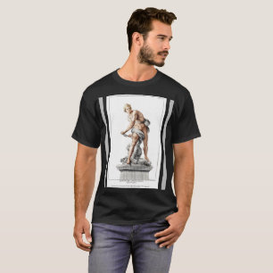 Bernini's David in an engraving by Nicolas Dorigny T-Shirt