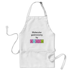 Bernita periodic table name apron
