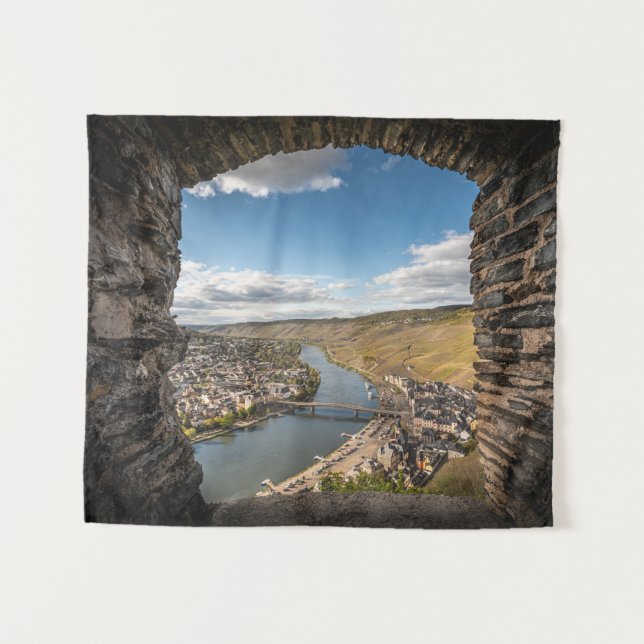 Bernkastel-Kues Germany Tapestry (Front (Horizontal))