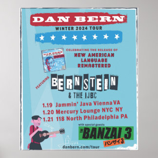 Bernstein & the IJBC Winter Tour 2024 Poster