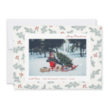 Berries Botanical Holiday Card