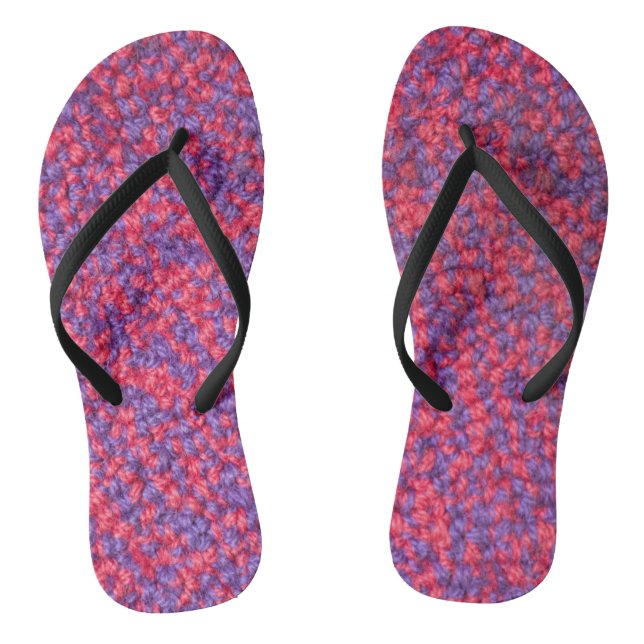 BERRIES Custom Adult, Slim Straps Flip Flops (Footbed)