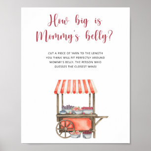 Berries - how big is mummy's belly game poster