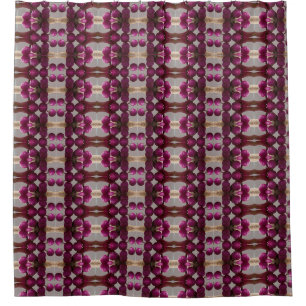 Berries Ikat 16 Shower Curtain