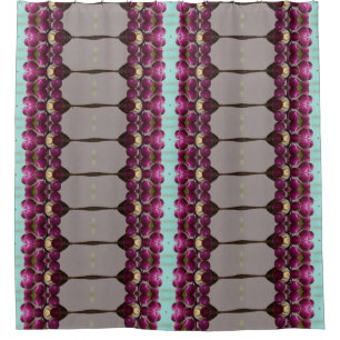 Berries Ikat 5 Shower Curtain