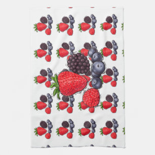 Berries Kitchen Towels