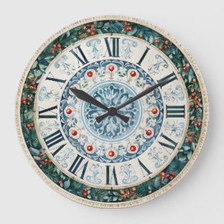 Berries Large Clock