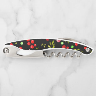 Berries Pattern Corkscrew
