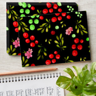 Berries Pattern Envelope