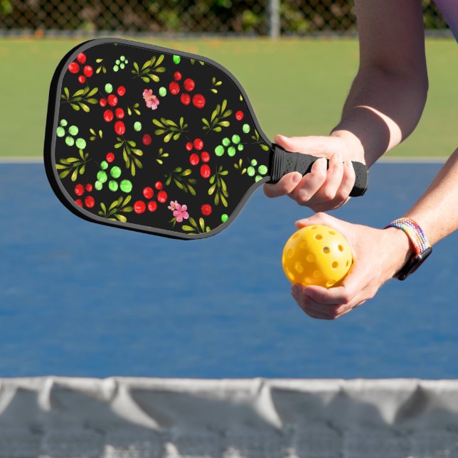 Berries Pattern Pickleball Paddle (Insitu)