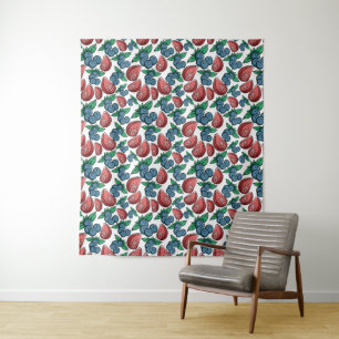Berries Pattern tapestries