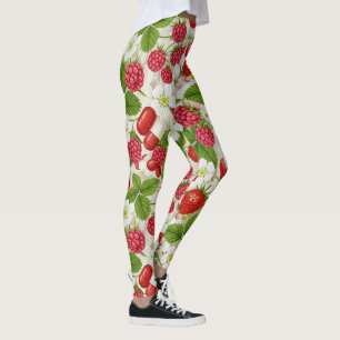 Berries & Pills Healthcare Pattern Leggings