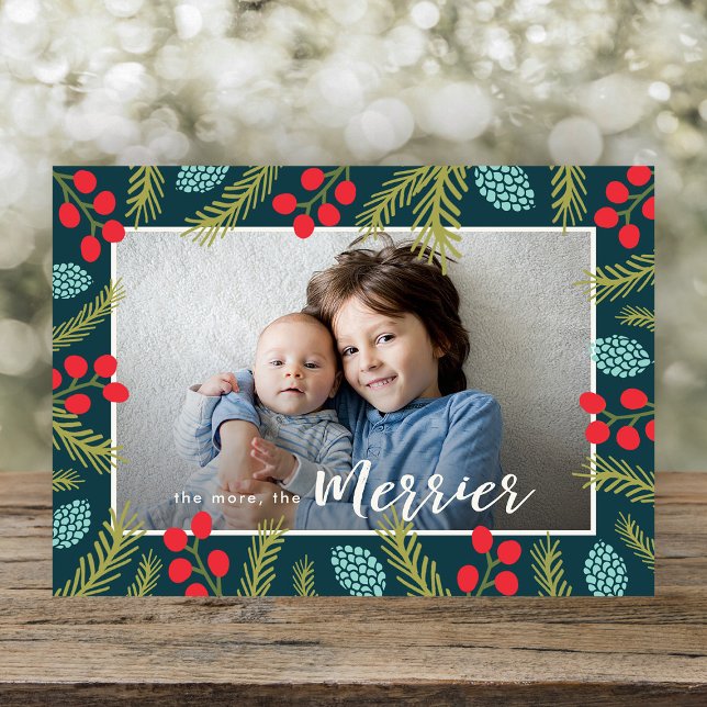 Berries Pine More the Merrier Birth Announcement (Creator Uploaded)