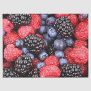 berries tissue paper