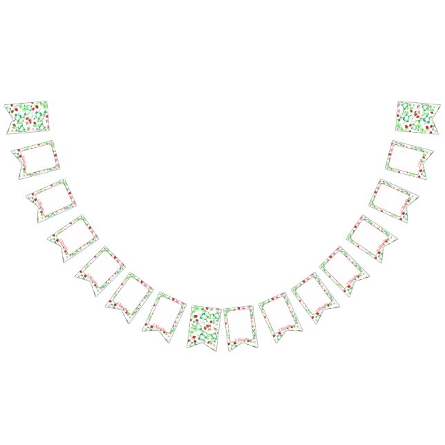 Berry 1st Birthday Monthly Photo Banner (All)