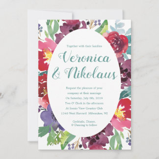 Berry Adoration Invitation