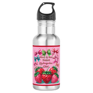 Berry and Bow Sweet Kindergarten Chic 532 Ml Water Bottle