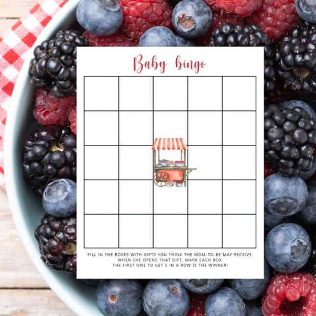 Berry - Baby shower bingo game (Creator Uploaded)