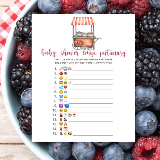Berry - baby shower emoji pictionary game (Creator Uploaded)