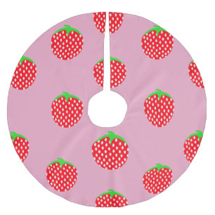 Berry Beautiful Summer Brushed Polyester Tree Skirt