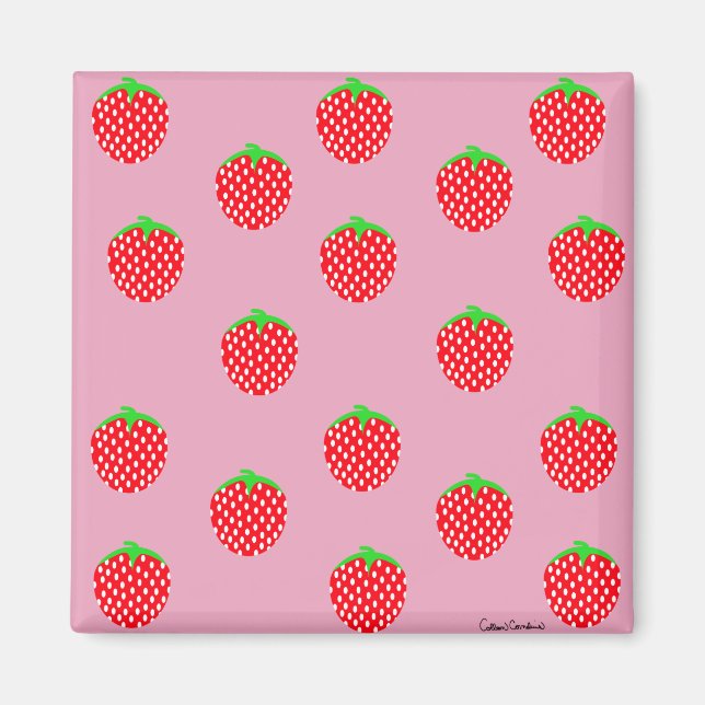 Berry Beautiful Summer Magnet (Front)