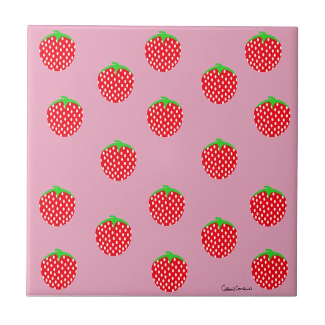 Berry Beautiful Summer Tile (Front)