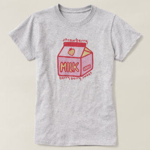 Berry Berry Sweet Strawberry Milk T-Shirt