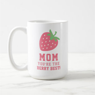 Berry Best Mom Large Coffee Mug