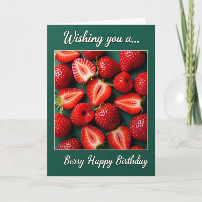 Berry Birthday Card (Front)